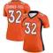 Delarrin Turner-Yell Women's Legend Orange Denver Broncos Jersey