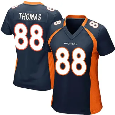 Demaryius Thomas Women's Game Navy Blue Denver Broncos Alternate Jersey